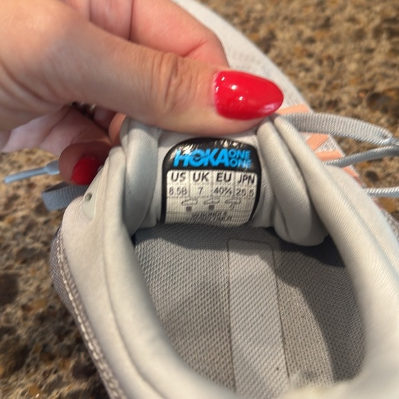 Hoka Bondi 8 Harbor Mist / Lunar Rock - Picture 6 of 10